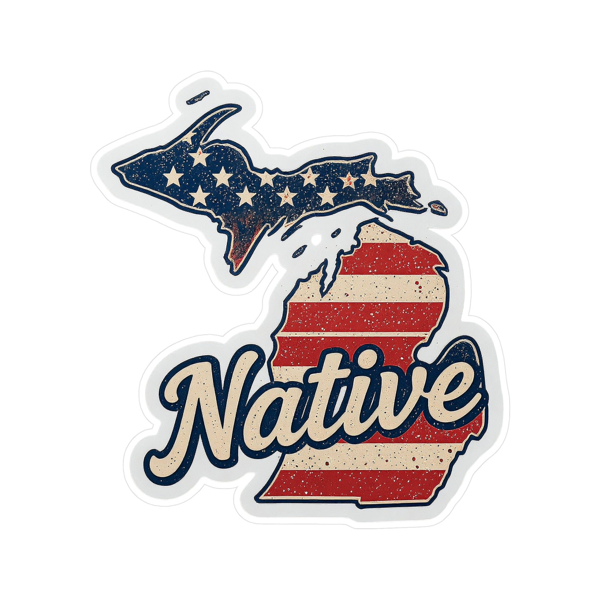 US State Native Stickers